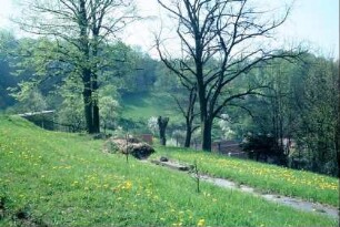 ehemalige Kegelbahn, heute nur noch Reste davon vorhanden