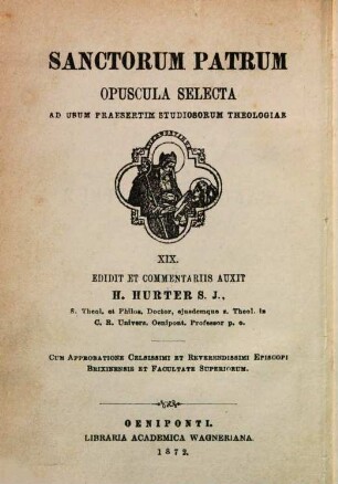 Q. Sept. Florentis. Tertulliani Apologeticum