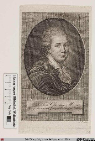 Bildnis Johann Christian (von) Mayer (Maier)