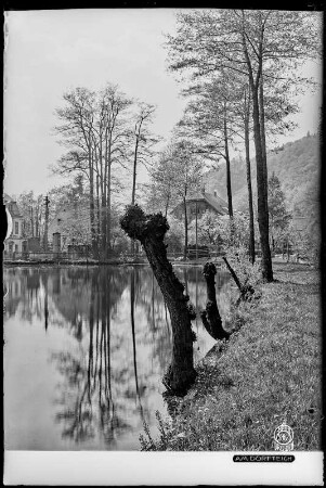 Tharandt, am Dorfteich