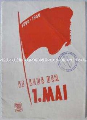 Propagandaschrift des FDGB-Bezirksvorstandes Berlin zum 1. Mai 1950