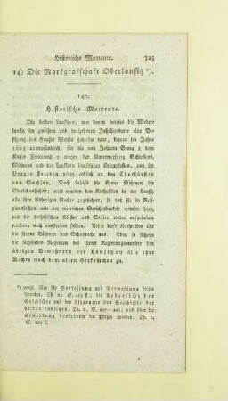 14) Die Markgrafschaft Oberlausitz