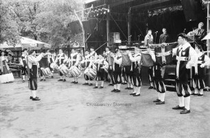 Stadtfest: Große Straße: Spielmannszug