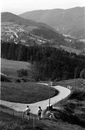 Blick von Eck auf Bohrer, Horben und Freiburg