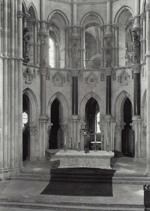Magdeburg. Dom zu Magdeburg St. Mauritius und Katharina (1363 geweiht). Chorraum