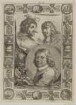 Bildnis des Otto Marseus van Schriek,des Pieter van Laer und des Nicolaes van Helt Stockade