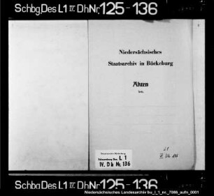 Verzeichnis der zu Bückeburg vorhandenen Jagdtücher