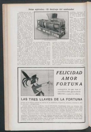 Notas agrícolas : El decálogo del sembrador