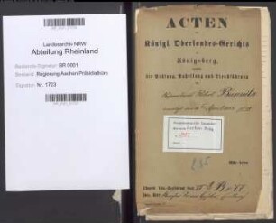 Busenitz, Robert, Oberregierungsrat.