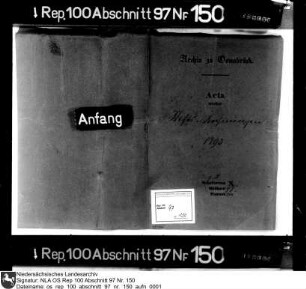 Stiftsrechnungen