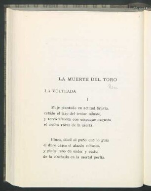 La muerte del toro