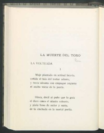 La muerte del toro