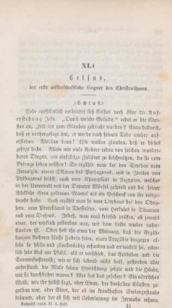 641-674 Celsus, der erste wissenschaftliche Gegner des Christenthums : Schluß