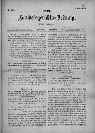 No. 36. 14. September 1872