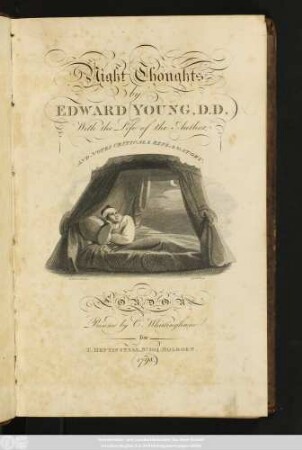 Night Thoughts : With the Life of the Author, And Notes Critical & Explanatory