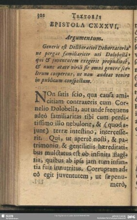 Epistola CXXXVI.