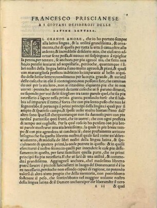De primi principii della lingua latina