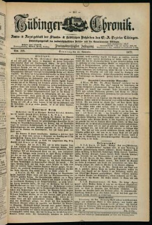 951-968, 25. November (Nro. 228) - 30. November (Nro. 231)