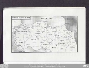 Ottoman Anatolia in 1912