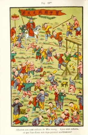 Fig. 19bis. Allusion aux cent enfants de Wen wang. ...