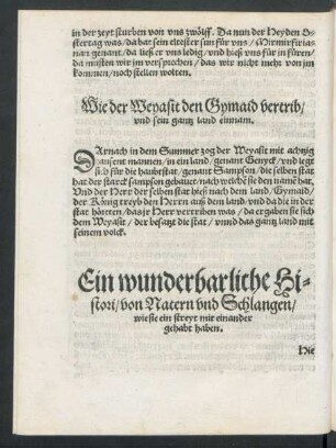 Wie der Weyasit den Gymaid vertrib/ und sein gantz land einnam.