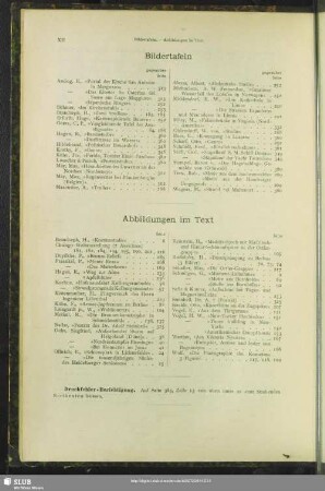 Bildertafeln