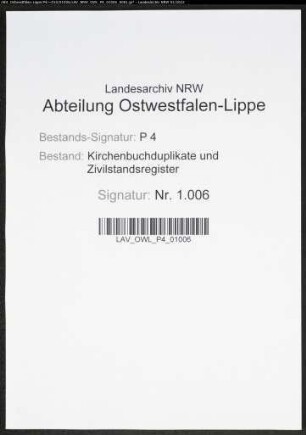Kirchenbuchduplikate der kleineren evangelisch-reformierten Gemeinde Hagen (GHT 1837-1846). (Gemeinde: Hagen, kleinere evangelisch-reformierte Gemeinde)