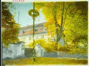 Langenhennersdorf : Langenhennersdorf. Rittergut, Dorfplatz 47. Tor zum Herrenhaus des Gutes
