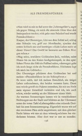 Als Fremdenführer