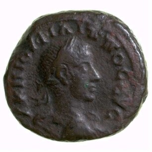 Münze, Tetradrachme, 248 - 249