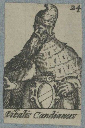 Bildnis des Vitalis Candianus