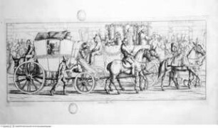 Moerner, Hjalmar: Il Carnevale di Roma, Rom 1820, Bl 17: I Moccoletti
