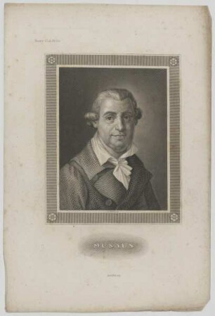 Bildnis des Johann Karl August Musäus
