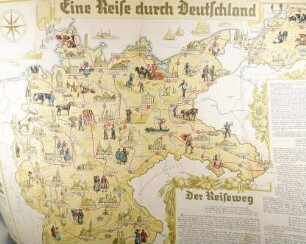 Brettspiel "Eine Reise durch Deutschland"