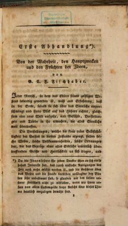Zeitschrift für die Philosophie. 1/4. 1818/20