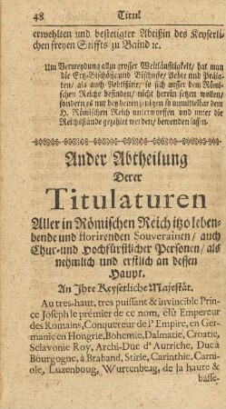 Titul Hoher Potentaten