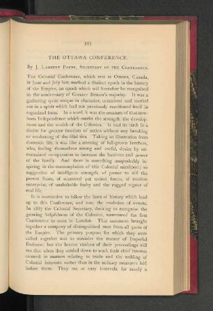The Ottawa Conference.