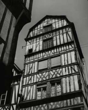Fachwerkhäuser in der Altstadt von Rouen
