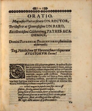 Oratio De Waldensium Ortu Progressu Et Persecutionibus