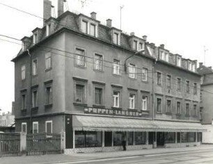 Dresden-Pieschen, Bürgerstraße 40. Wohn-und Geschäftshaus. Straßenansicht