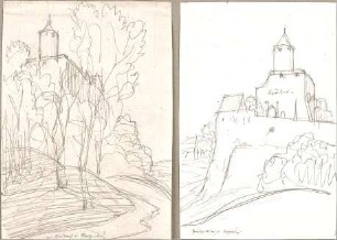 Hoffstadt, Friedrich; Kassette 1: Burgen (1021-1073) - bei Rothenburg (Perspektiven)