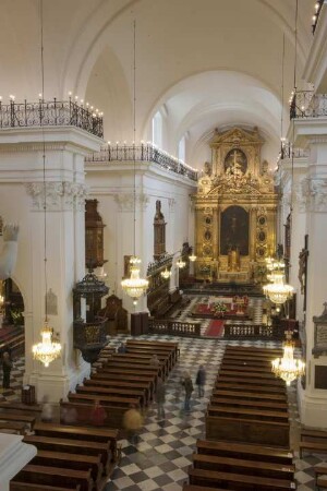 Katholische Kirche zum Heiligen Kreuz, Warschau, Polen
