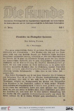 10: Sinnbilder im Stadtgebiet Hannover