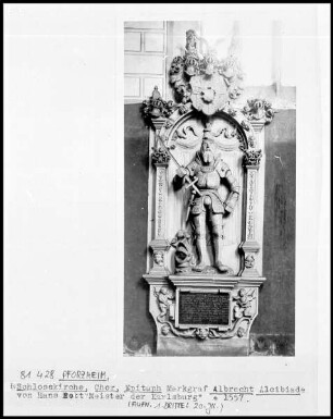 Epitaph Markgraf Albrecht Alcibiades von Baden