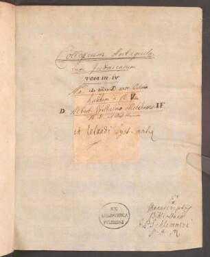 Collegium Antiquitatum Judicarum Dictatum á Viro Cl. Alberto Wilhelmo Melchioris