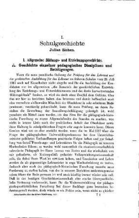 Schulgeschichte