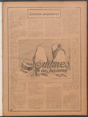 Errores populares