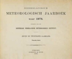 Nederlandsch meteorologisch jaarboek : voor .... 30. 1886, D. 2