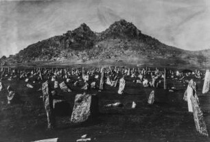 Alter Friedhof : Blick über den alten Friedhof in Prilep