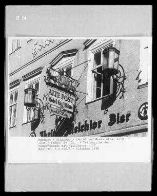 Hotel und Gaststätte Alte Post